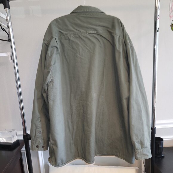 Levis Mens Sherpa Lined Jacket 3XL Cabincore Grunge - Picture 3 of 14